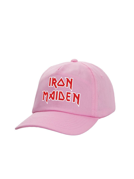 Koupakoupa Παιδικό Καπέλο Υφασμάτινο Iron Maiden Ροζ