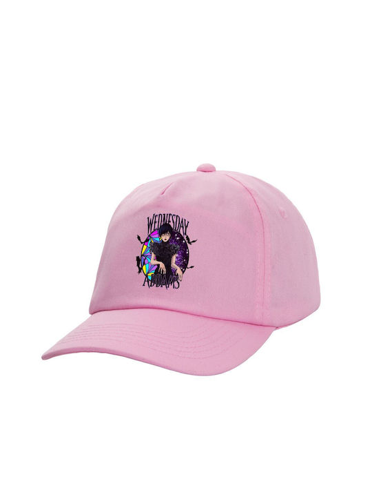 Koupakoupa Kids' Hat Fabric Wednesday Jenna Ortega Pink