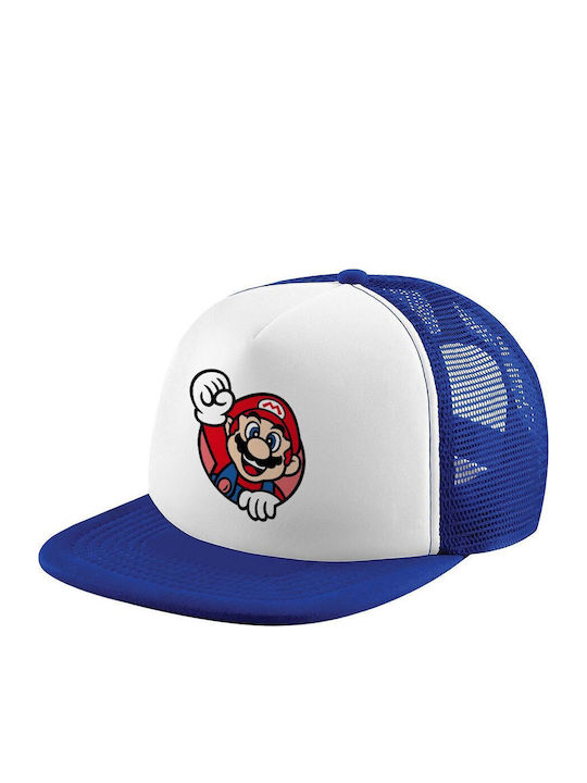 Koupakoupa Kids' Hat Jockey Fabric Super Mario ...