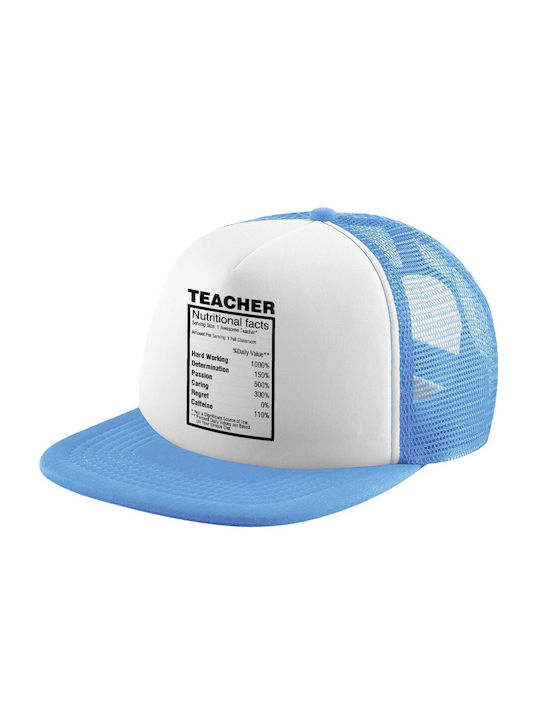 Koupakoupa Παιδικό Καπέλο Υφασμάτινο Τα Συστατικά Του Δασκάλου Γαλάζιο