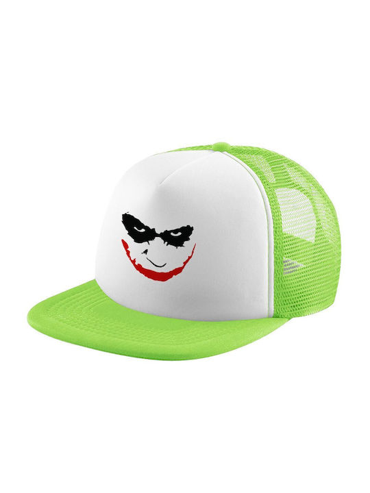 Koupakoupa Kids' Hat Fabric The Joker Smile Green