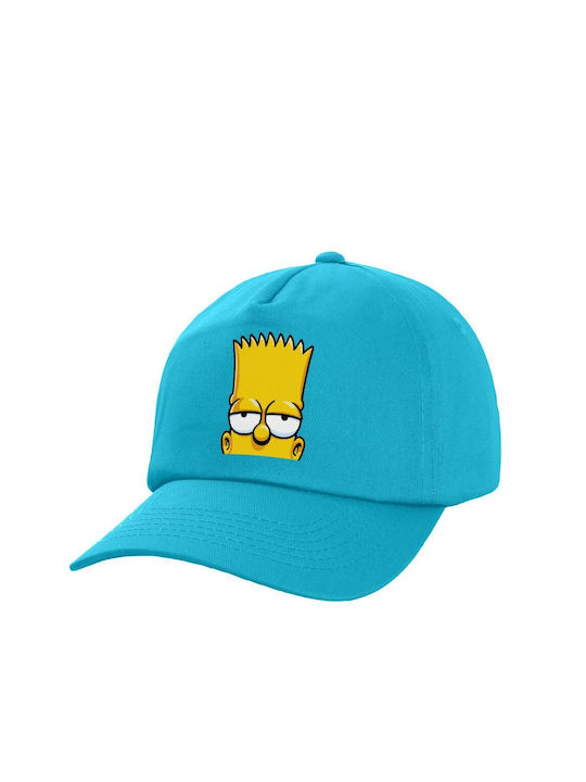 Koupakoupa Pălărie pentru Copii Tesatura The Simpsons Bart Albastru