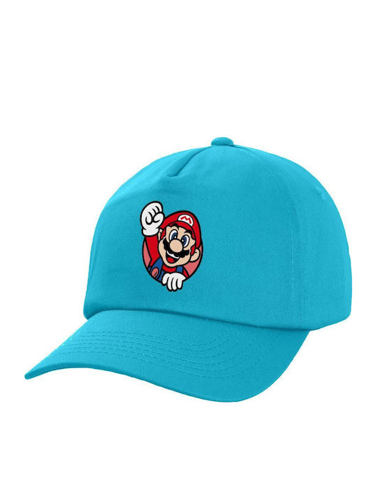 Koupakoupa Kids' Hat Jockey Fabric Super Mario ...