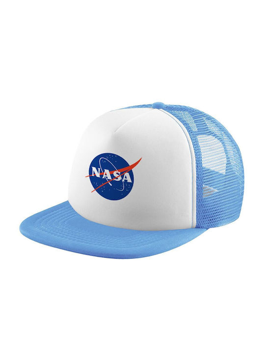 Koupakoupa Kids' Hat Fabric Nasa Light Blue