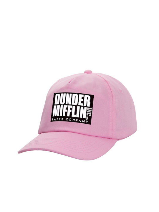 Koupakoupa Παιδικό Καπέλο Υφασμάτινο Dunder Mifflin Ροζ