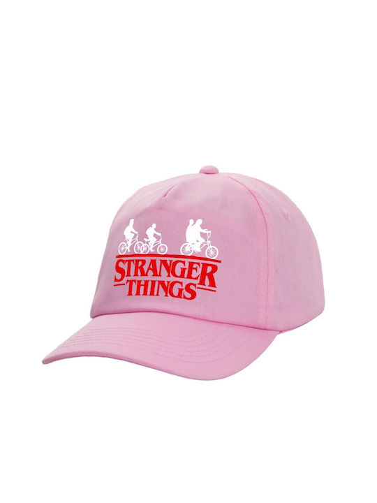 Koupakoupa Παιδικό Καπέλο Υφασμάτινο Stranger Things Red Ροζ