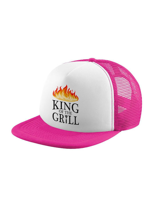 Koupakoupa Παιδικό Καπέλο Jockey Υφασμάτινο King Of The Grill Got Edition Λευκό