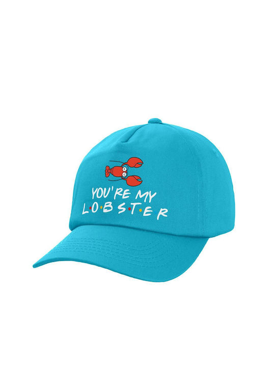 Koupakoupa Kids' Hat Fabric Friends You're My Lobster Blue