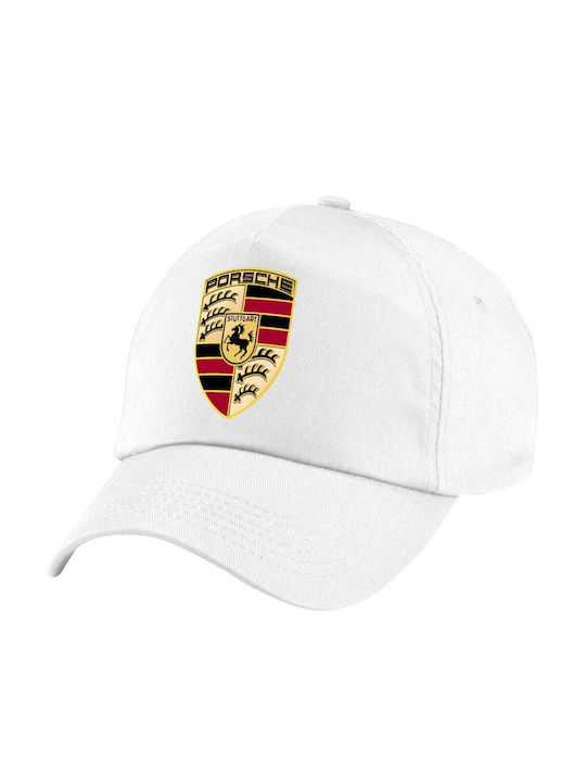 Koupakoupa Kids' Hat Fabric Porsche White