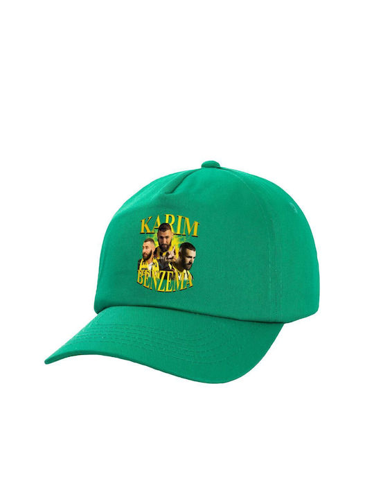 Koupakoupa Kids' Hat Fabric Karim Benzema Green