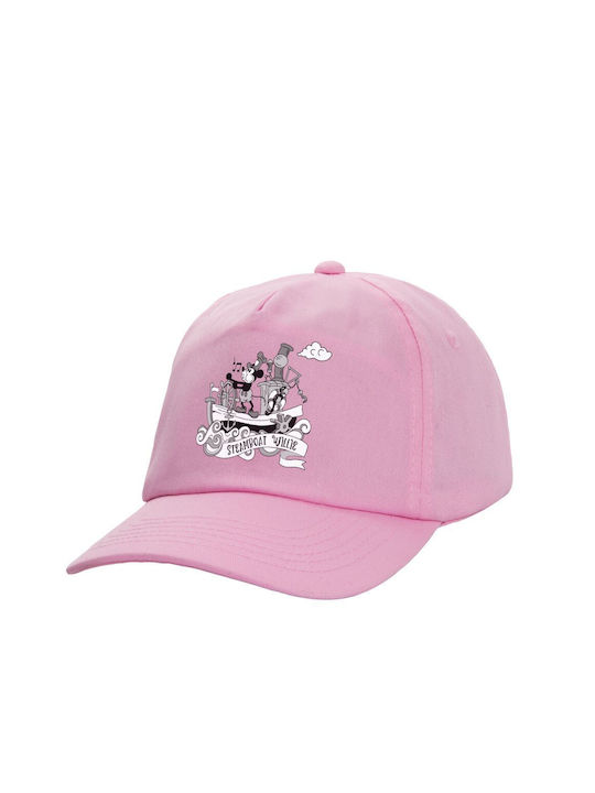 Koupakoupa Παιδικό Καπέλο Υφασμάτινο Steamboat Ροζ