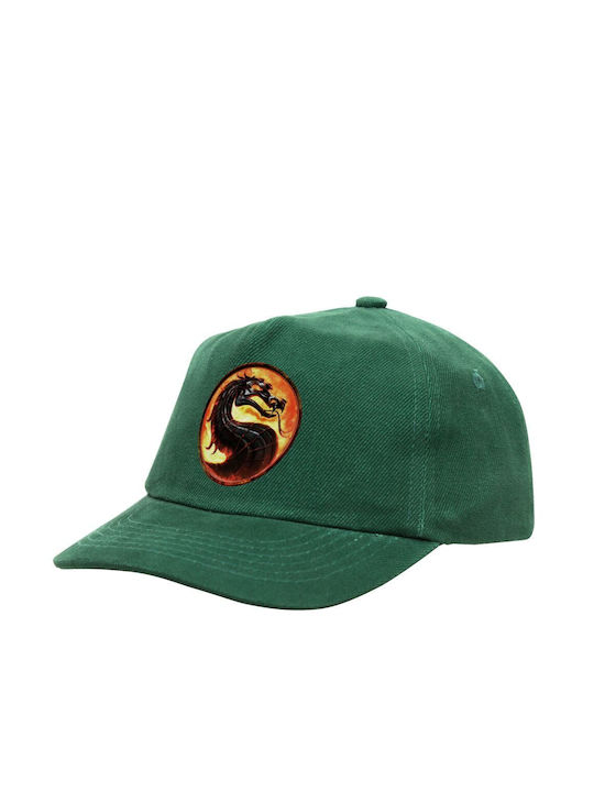 Koupakoupa Παιδικό Καπέλο Υφασμάτινο Mortal Kombat Πράσινο