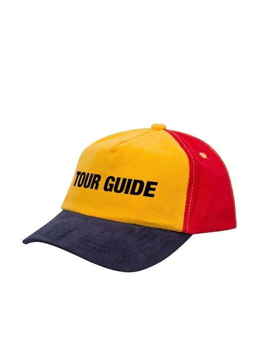 Koupakoupa Παιδικό Καπέλο Υφασμάτινο Tour Guide Κίτρινο