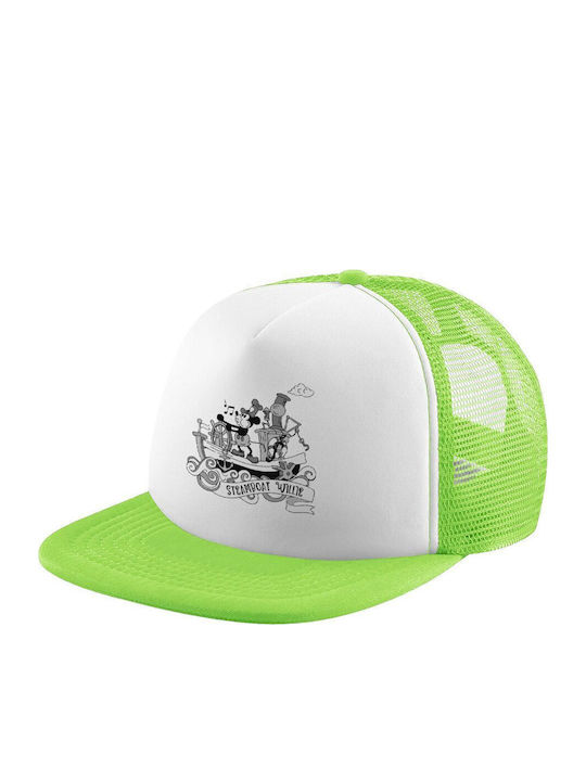 Koupakoupa Kids' Hat Jockey Fabric Steamboat Green