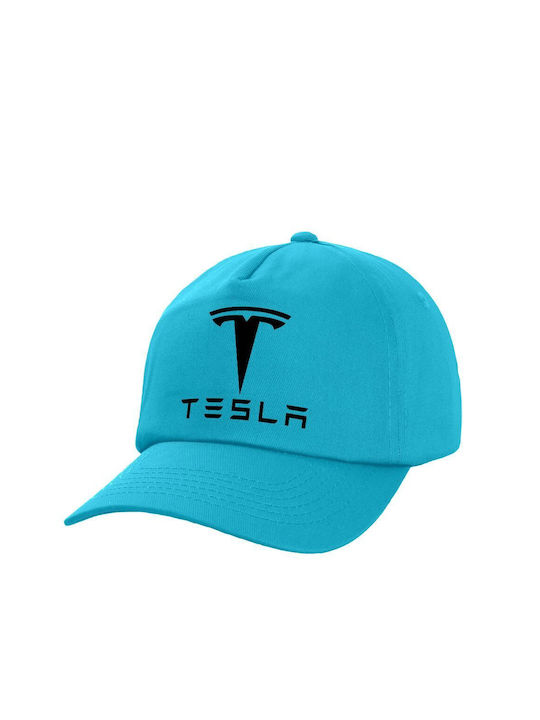 Koupakoupa Kinderhut Stoff Tesla Motors Blau