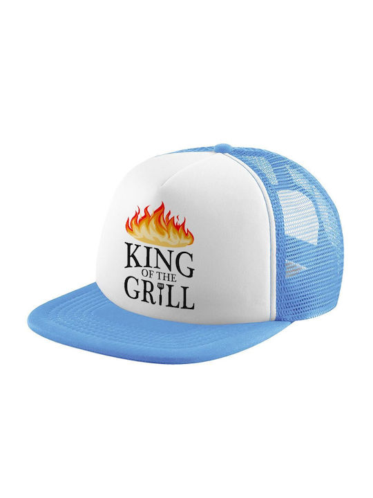 Koupakoupa Παιδικό Καπέλο Jockey Υφασμάτινο King Of The Grill Got Edition Γαλάζιο