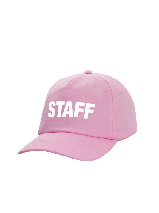 Koupakoupa Παιδικό Καπέλο Υφασμάτινο Staff Ροζ