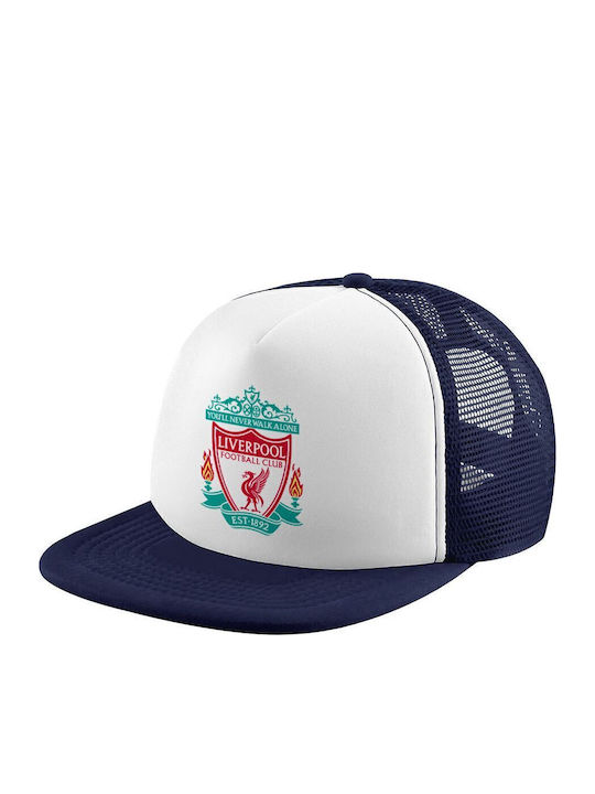 Koupakoupa Kids' Hat Jockey Fabric Liverpool White