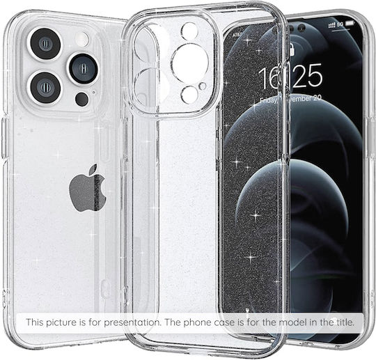 Techsuit Sparkleskin Umschlag Rückseite Silikon Transparent (Galaxy A54)