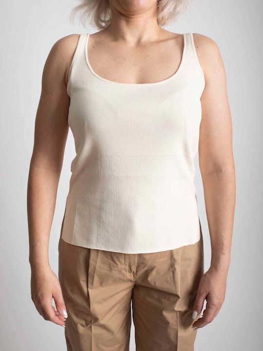 Sfizio Damen Bluse Beige