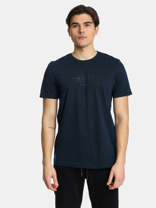 Paco & Co Men's Short Sleeve T-shirt Dark Blue