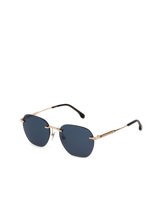 Lozza Sunglasses with Gold Metal Frame and Blue Lens SL2421 0300