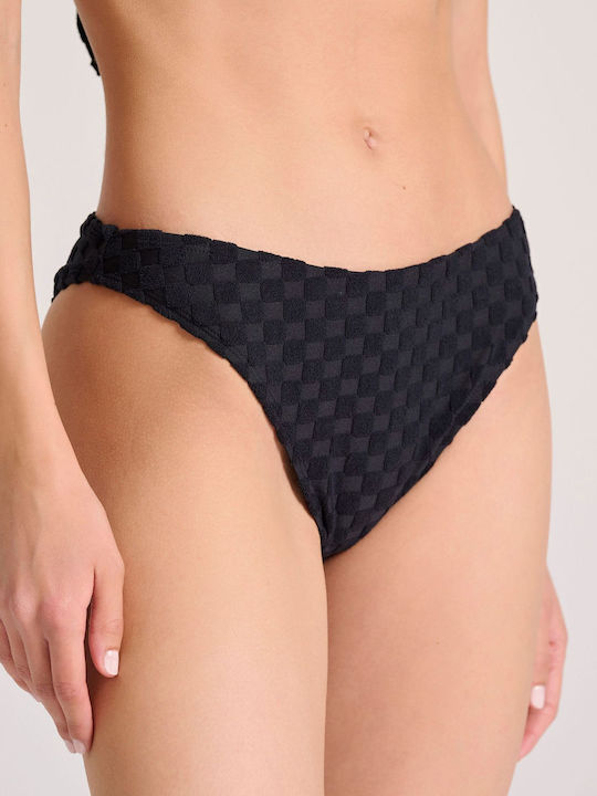 Funky Buddha Bikini Slip Schwarz