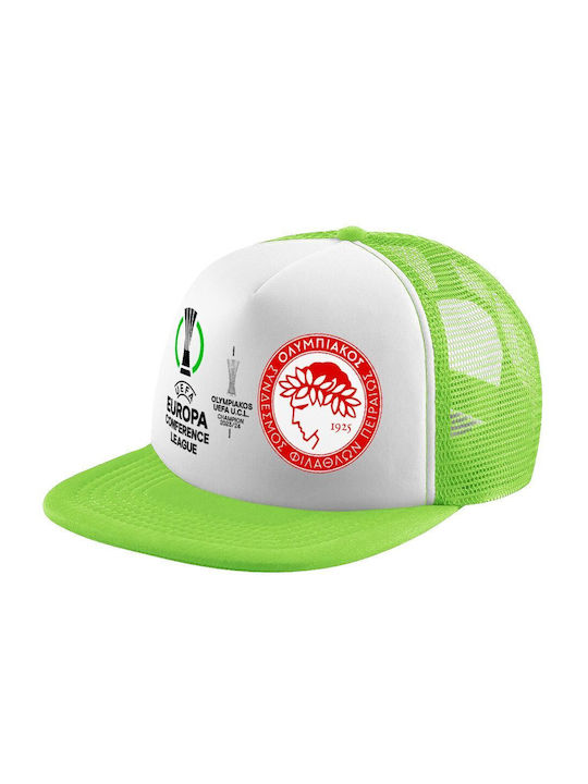 Koupakoupa Ολυμπιακός Νικητής Uefa Europa Conference League Champion 2023/24 Trucker Cap Green