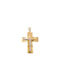 Velegrakis Damen Gold Kreuz 14K