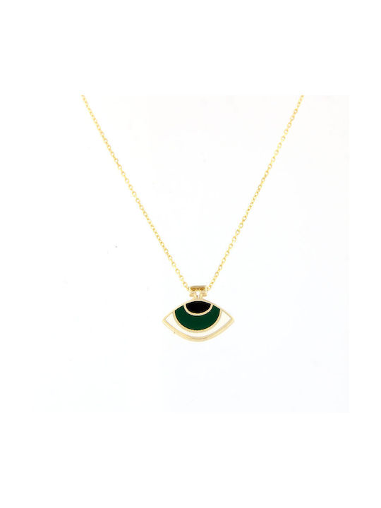 Dimitrios Exclusive Necklace Eye from Gold 14K