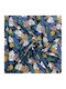 Clothing Fabric Blue Leaves