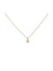 Necklace from Gold 18k with Diamond