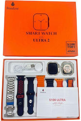 Ultra 9 49mm Smartwatch (Πορτοκαλί Πορτοκαλί Σι...