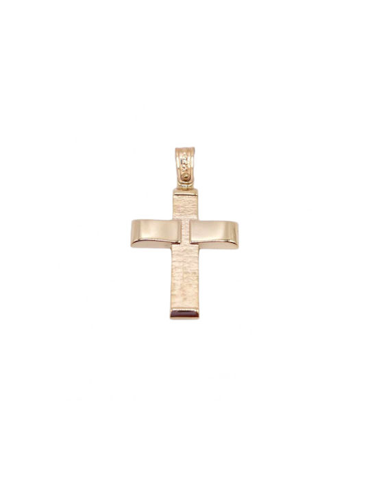 Velegrakis Men's Gold Cross 14K