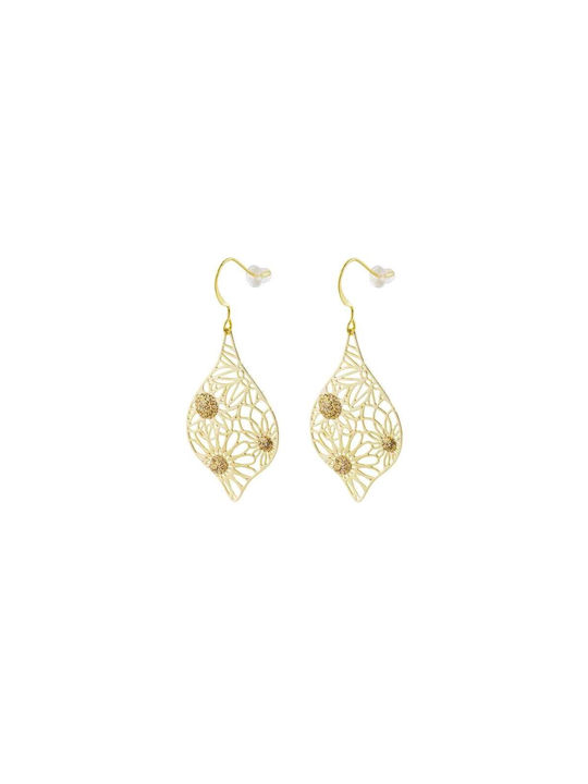 Loisir Arabesque Earrings Gold Plated