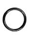 Poco Loco Clicker Earring Made of Steel Silver / Black