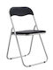 Outdoor Chair Metallic Bold Black 41x42x80cm