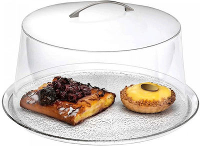 Garibaldi Cake Stand Transparent 38x38cm