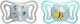 Chicco PhysioForma Light Πιπίλες Σιλικόνης Σιέλ για 2-6 μηνών 2τμχ