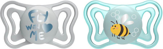 Chicco PhysioForma Light Πιπίλες Σιλικόνης Σιέλ για 2-6 μηνών 2τμχ