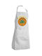 Koupakoupa Pao Bc Waterproof Apron White 40x22cm