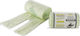 Biodegradable Trash Bags Capacity 8lt with Handles 45x24cm 40pcs Beige