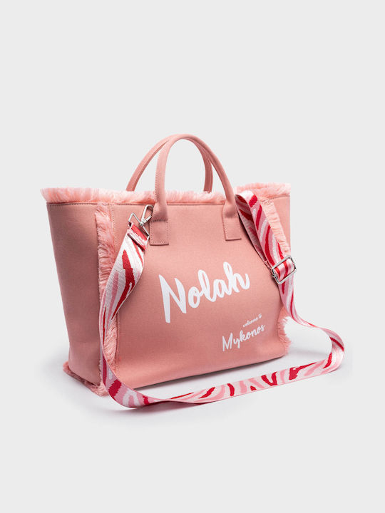 Nolah Γυναικεία Τσάντα Ώμου Χιαστί Mykonos Pink