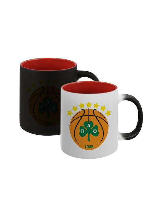 Koupakoupa Pao Bc Heat Change Mug Ceramic Red 3...