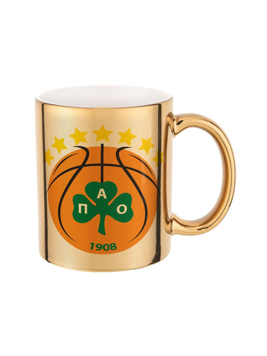 Koupakoupa Pao Bc Mug Ceramic Gold 330ml