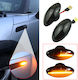 Πλαϊνά Φλας Φτερού Mini Cooper R50 R52 R53 2001-2007 Led Dynamic Φιμέ 2 Τεμάχια