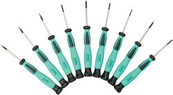 Proskit Set 9 Precision Screwdrivers with 9 Interchangeable Tips