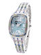Chronotech Women's Watch with White / White Metal Bracelet