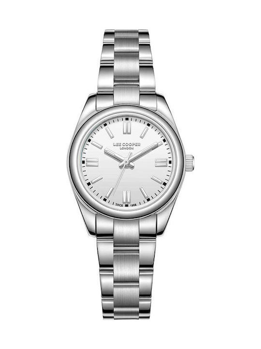 Lee Cooper Bracelet Women's Watch with Silver Metal Bracelet