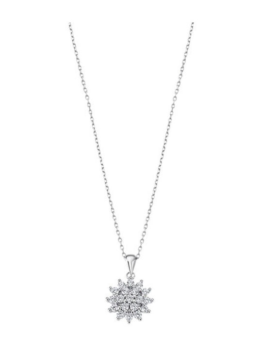 Lotus Watches Necklace Rosette from Silver
